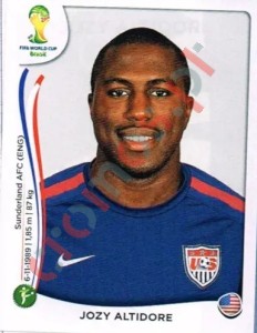 563 Jozy Altidore – FIFA World Cup Brazil 2014 Panini
