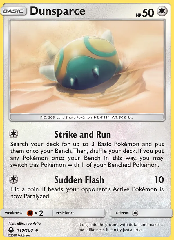 110 Dunsparce – Celestial Storm
