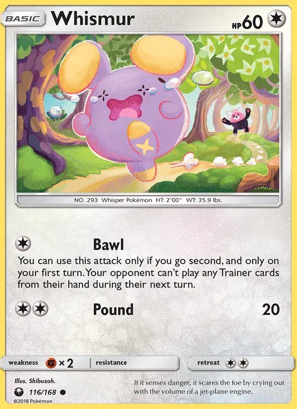 116 Whismur – Celestial Storm
