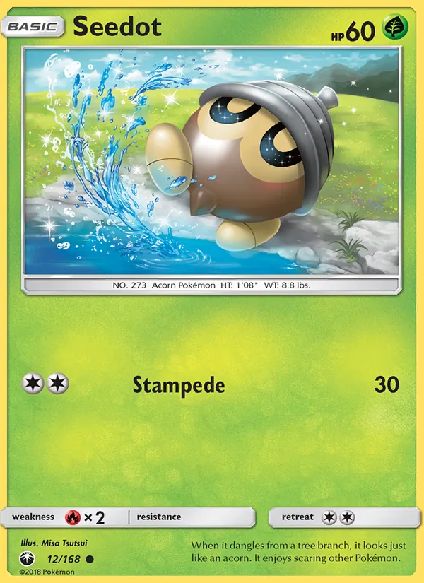 12 Seedot – Celestial Storm