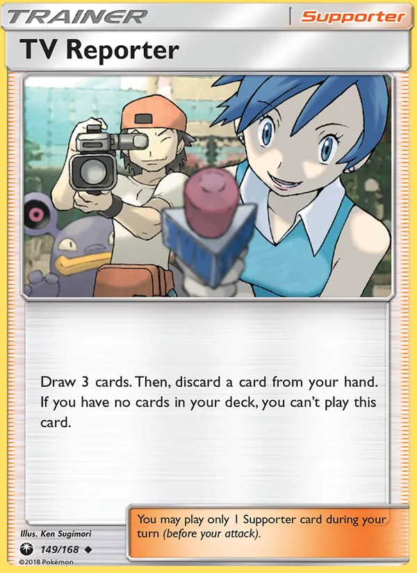 149 TV Reporter – Celestial Storm