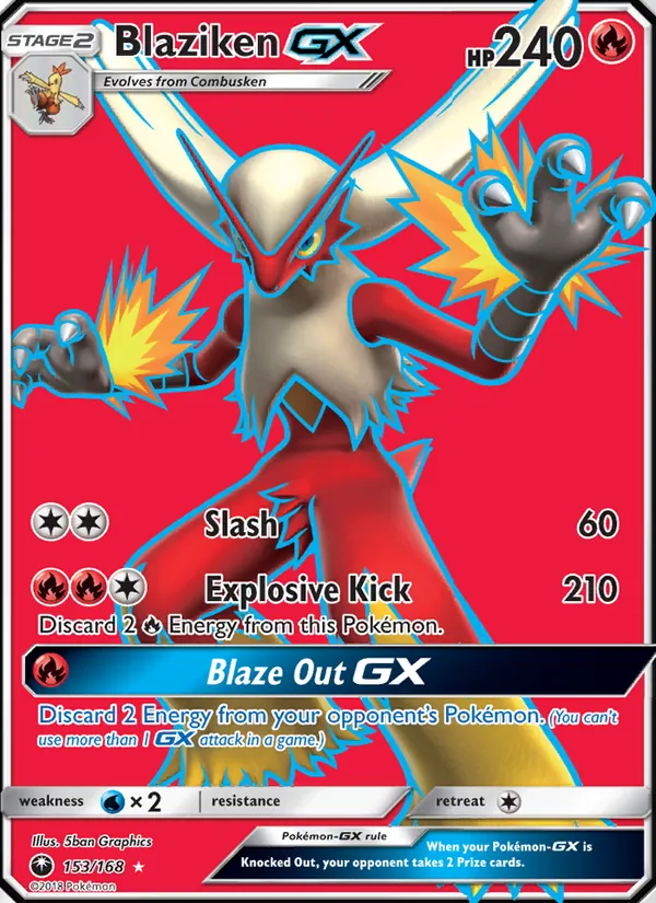 153 Blaziken GX – Celestial Storm