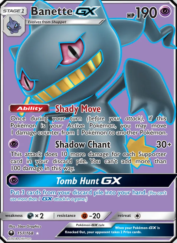157 Banette GX – Celestial Storm