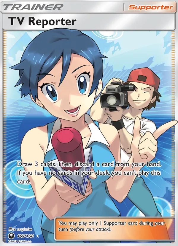 167 TV Reporter – Celestial Storm