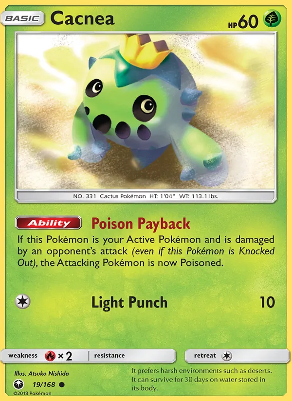 19 Cacnea – Celestial Storm