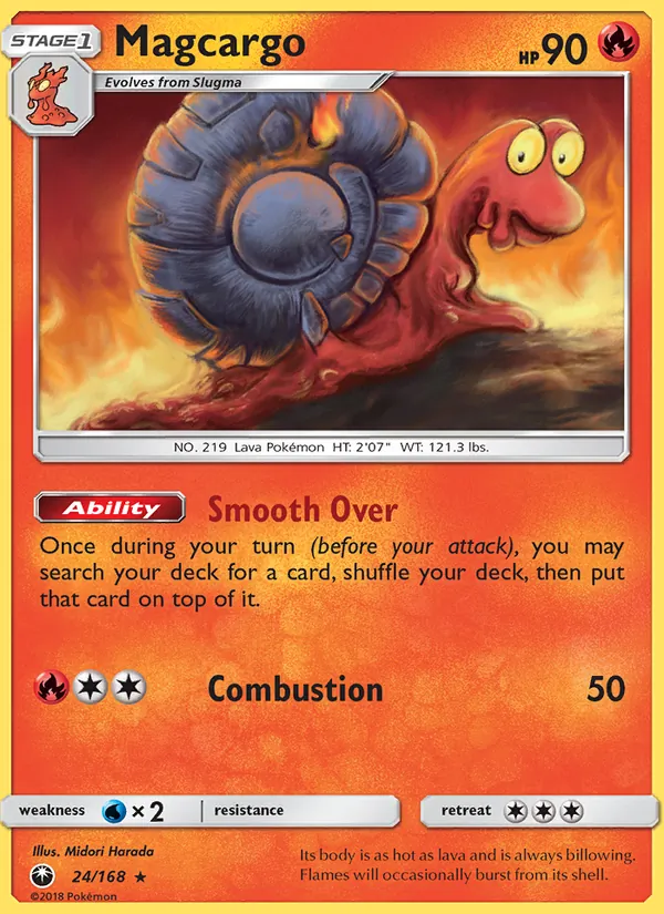 24 Magcargo – Celestial Storm