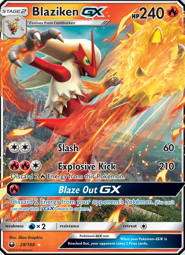 28 Blaziken GX – Celestial Storm