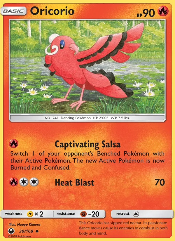 30 Oricorio – Celestial Storm