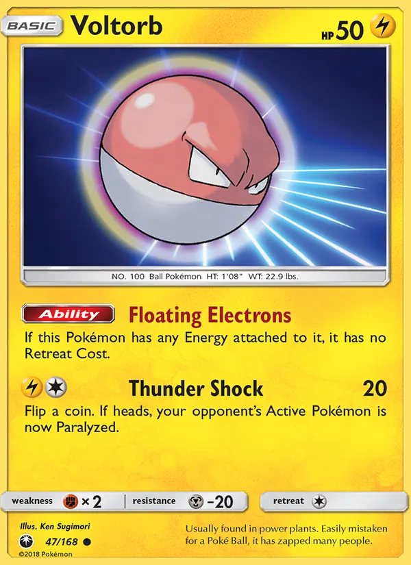 47 Voltorb – Celestial Storm