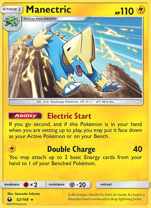 52 Manectric – Celestial Storm