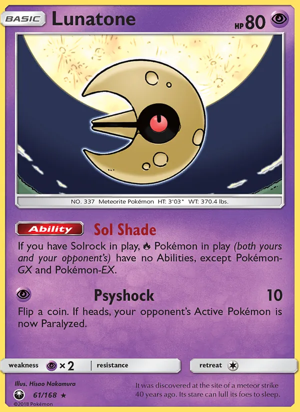 61 Lunatone – Celestial Storm