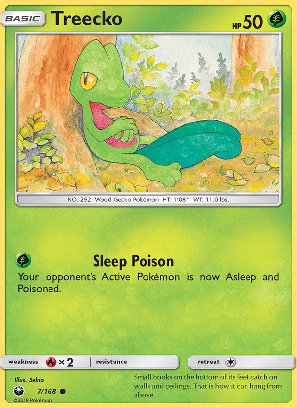 7 Treecko – Celestial Storm