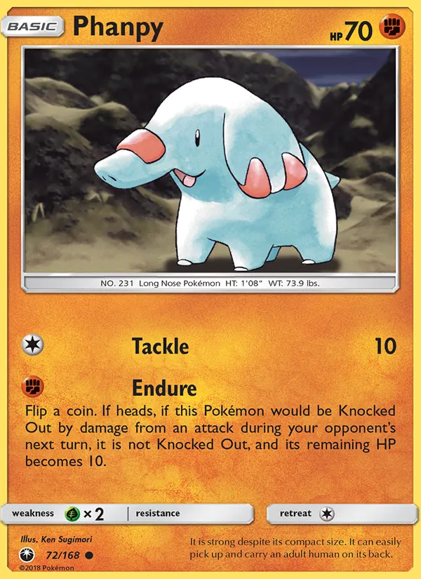 72 Phanpy – Celestial Storm