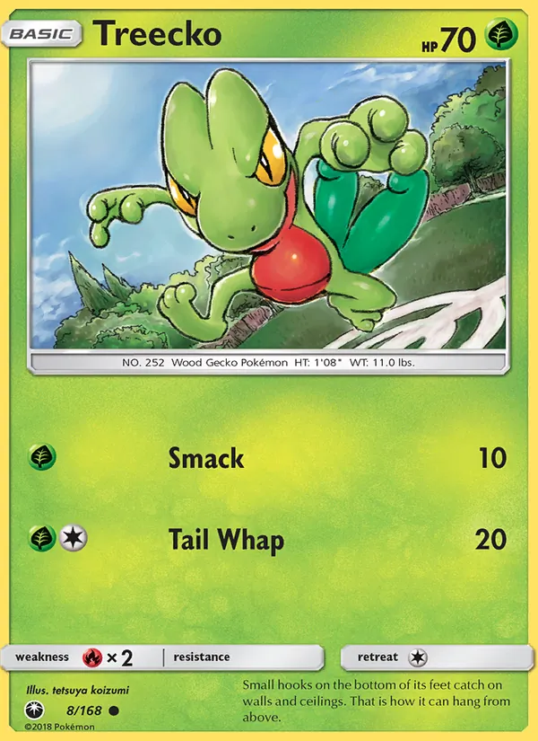 8 Treecko – Celestial Storm