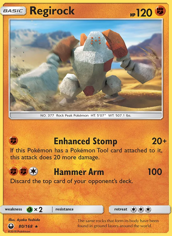80 Regirock – Celestial Storm