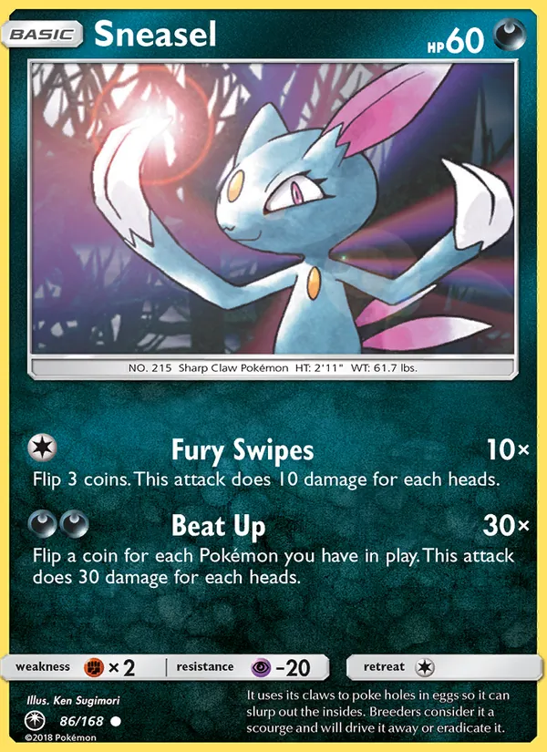 86 Sneasel – Celestial Storm