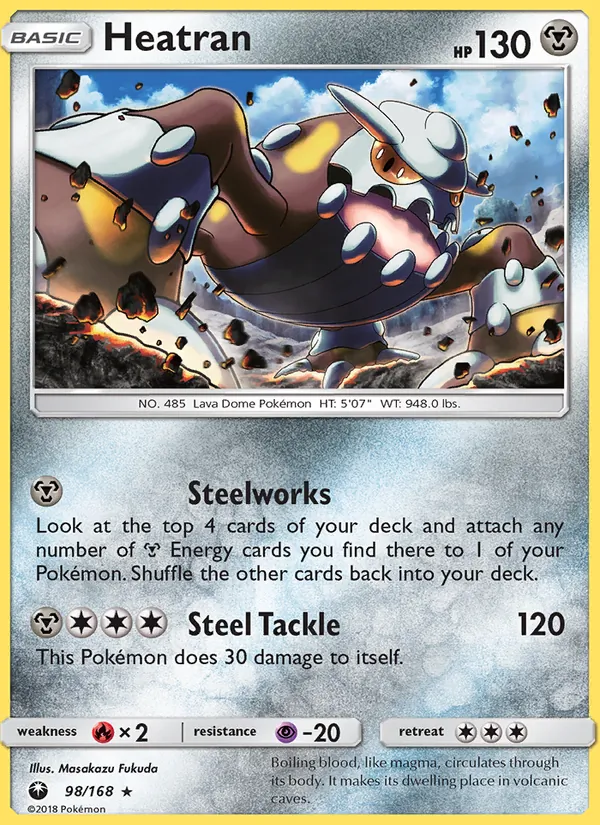 98 Heatran – Celestial Storm