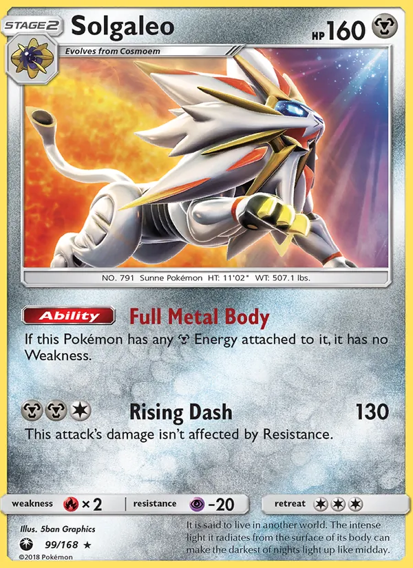 99 Solgaleo – Celestial Storm