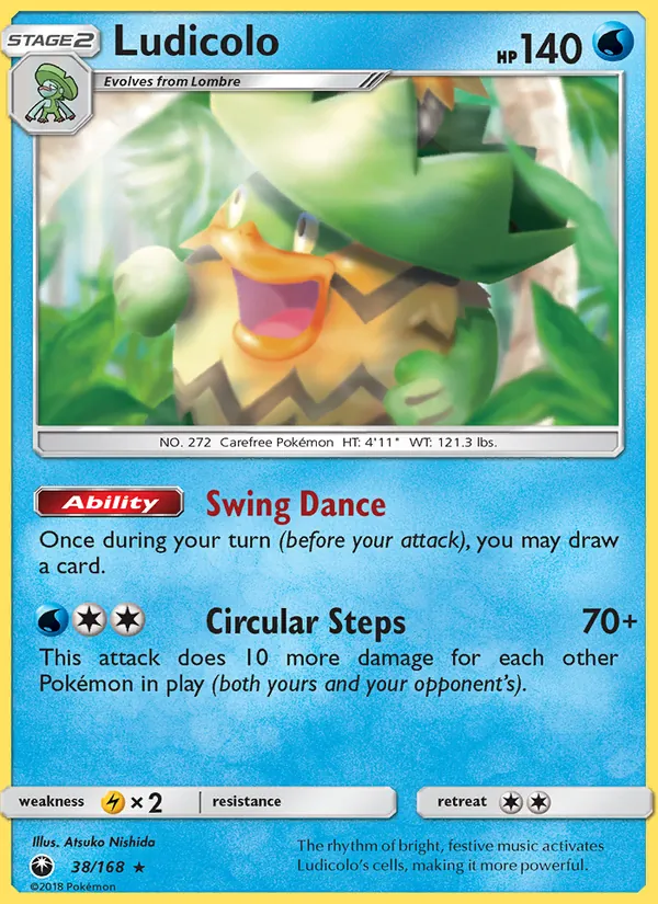 38-RH Ludicolo – Celestial Storm