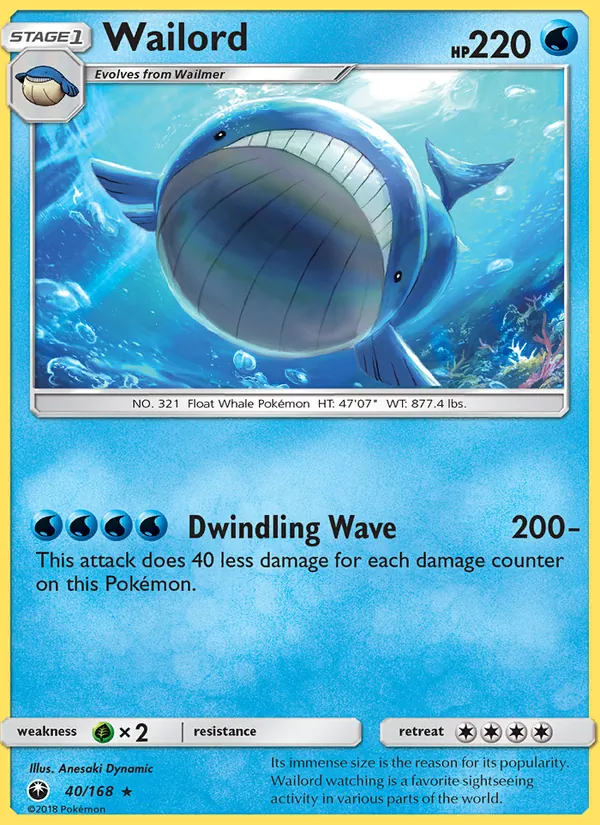 40-RH Wailord – Celestial Storm