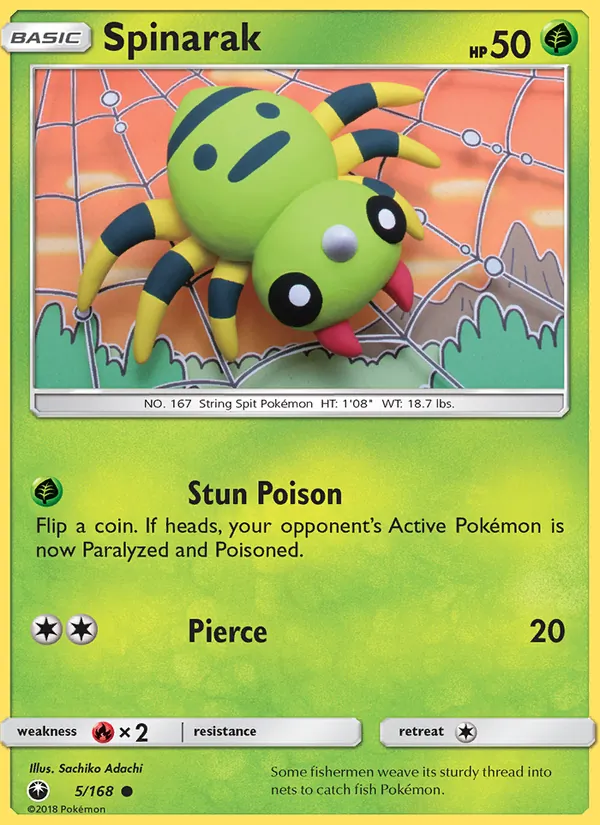 5-RH Spinarak – Celestial Storm