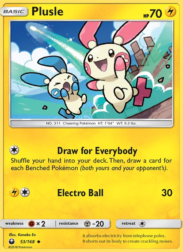 53-RH Plusle – Celestial Storm