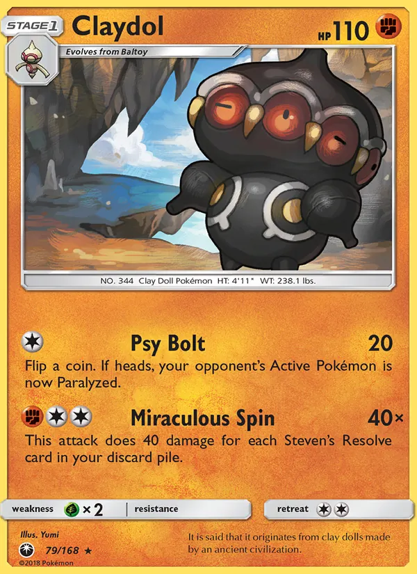 79-RH Claydol – Celestial Storm