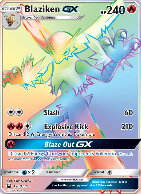 170 Blaziken GX – Celestial Storm