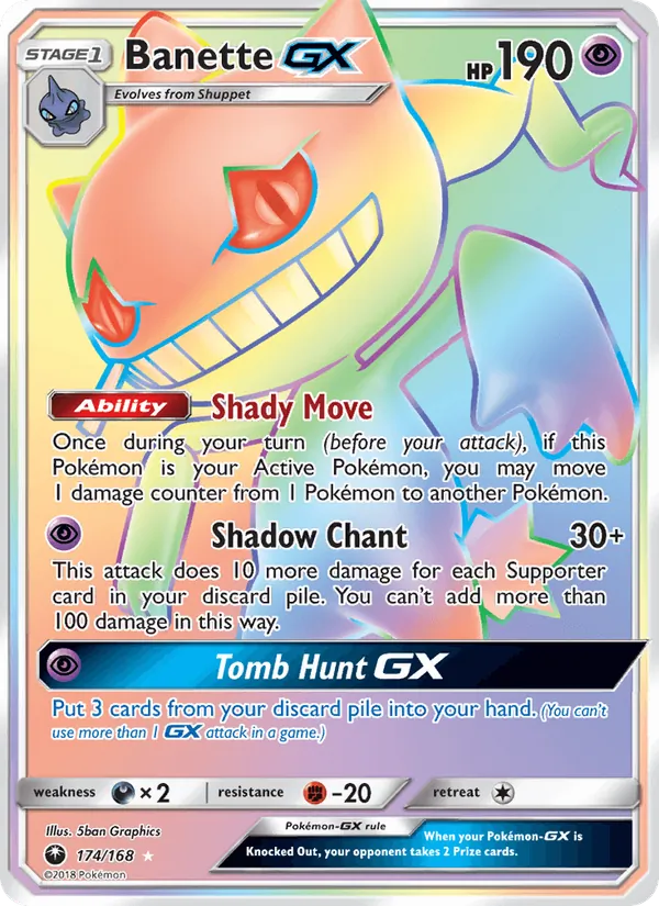174 Banette GX – Celestial Storm
