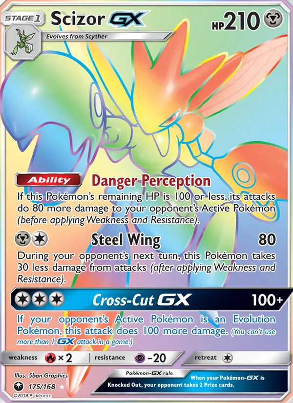 175 Scizor GX – Celestial Storm