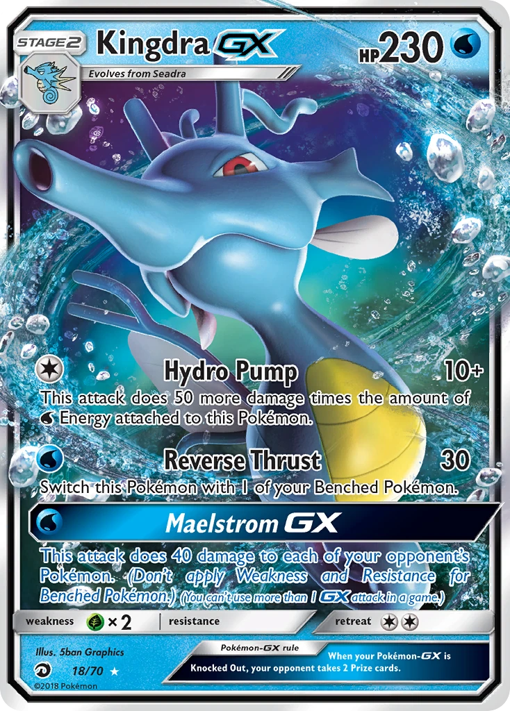18 Kingdra GX – Dragon Majesty