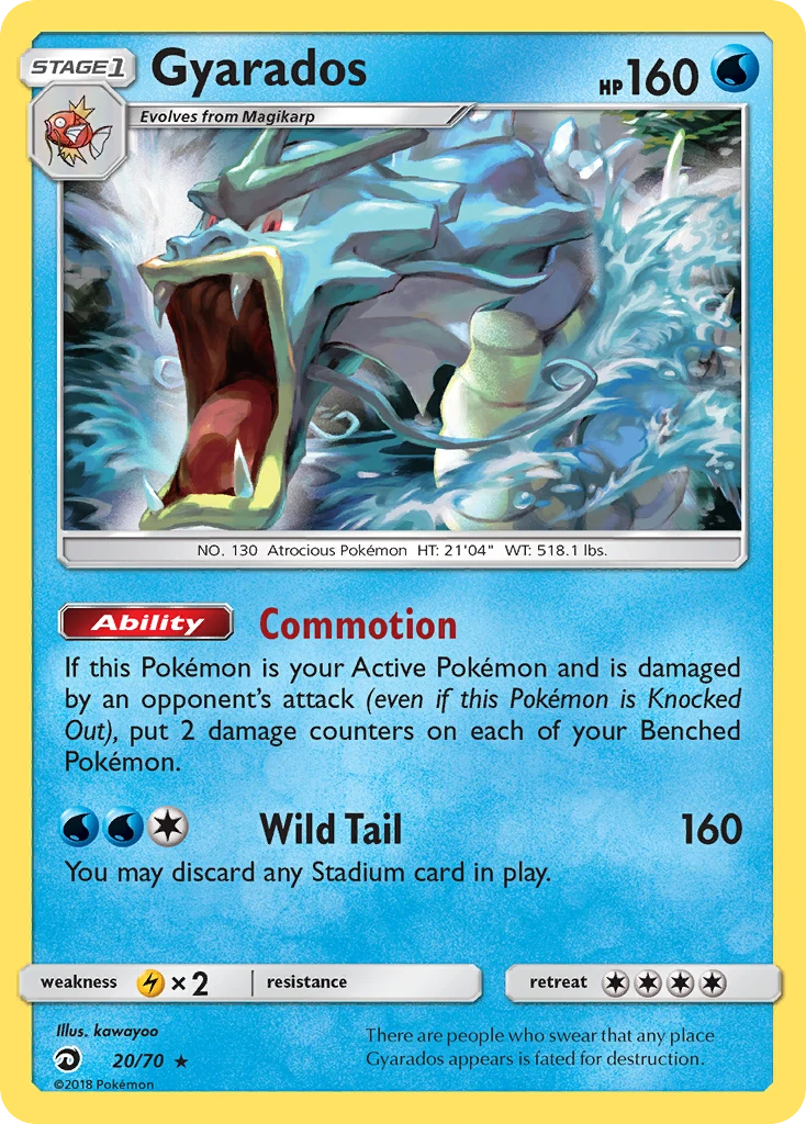 20 Gyarados – Dragon Majesty