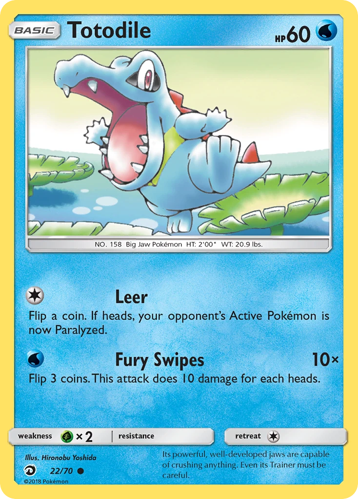 22 Totodile – Dragon Majesty