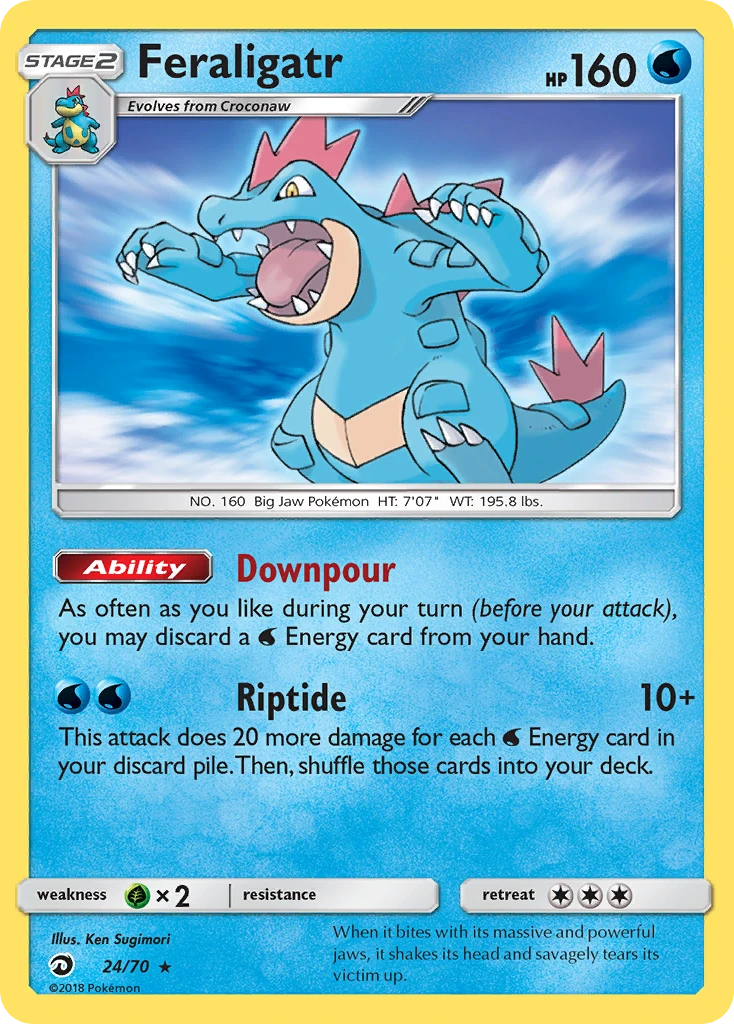 24 Feraligatr – Dragon Majesty