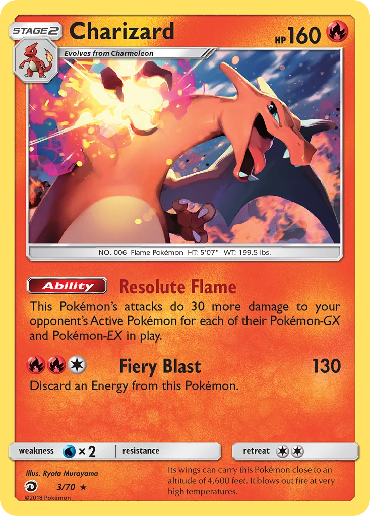 3 Charizard – Dragon Majesty