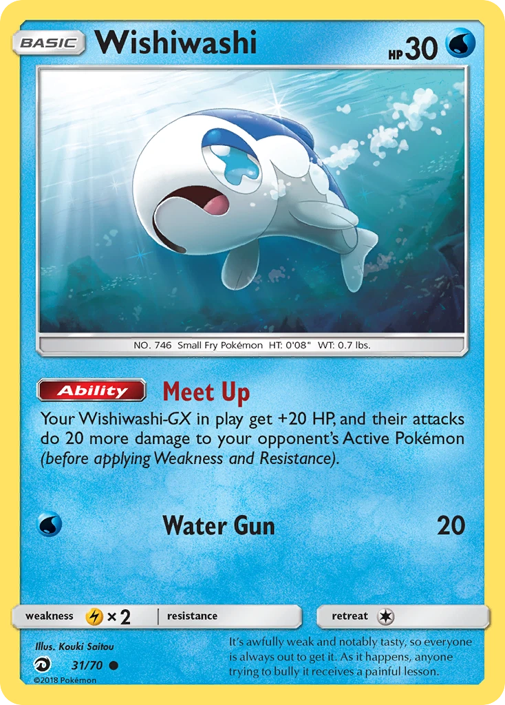 31 Wishiwashi – Dragon Majesty
