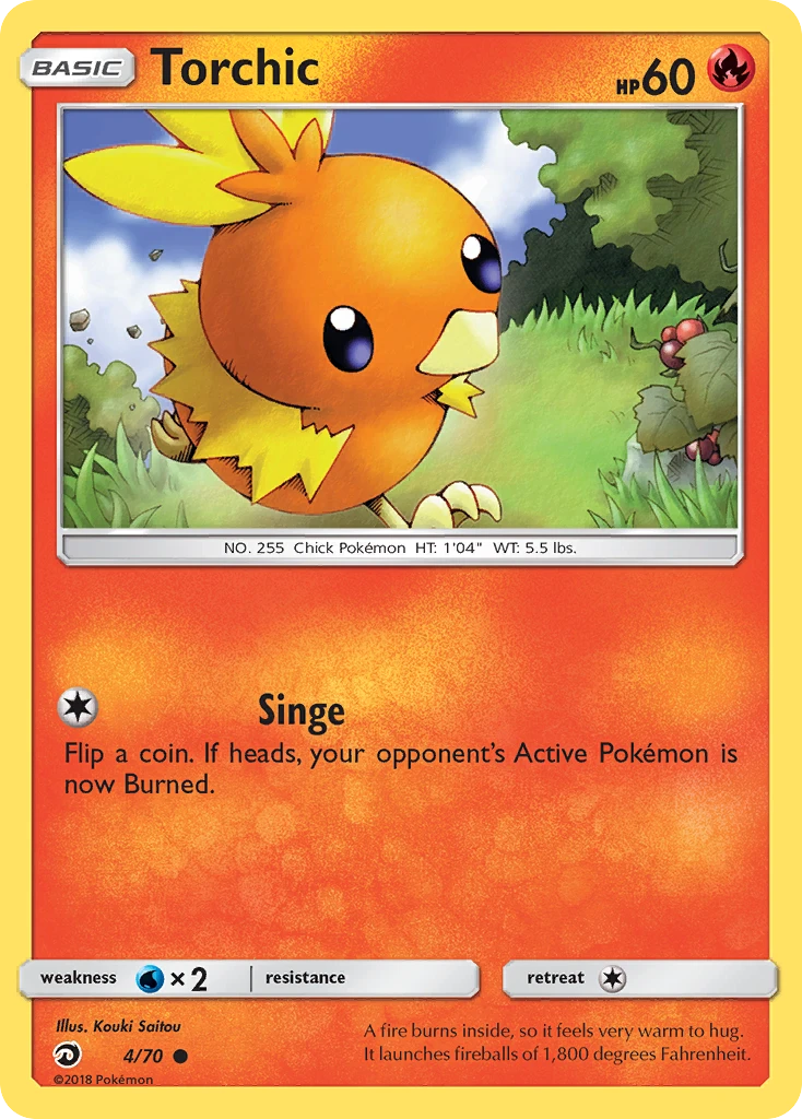 4 Torchic – Dragon Majesty
