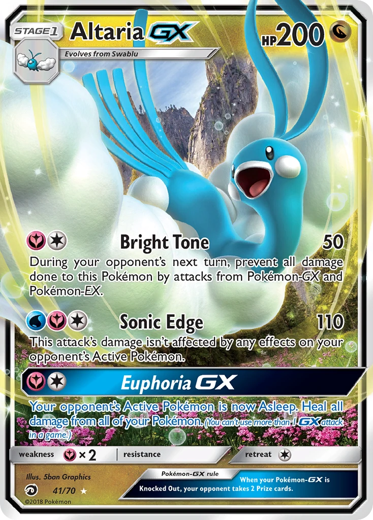 41 Altaria GX – Dragon Majesty