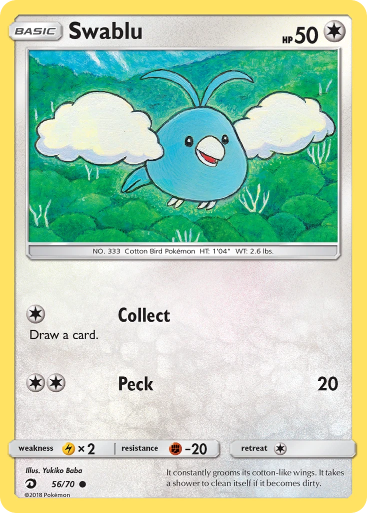 56 Swablu – Dragon Majesty