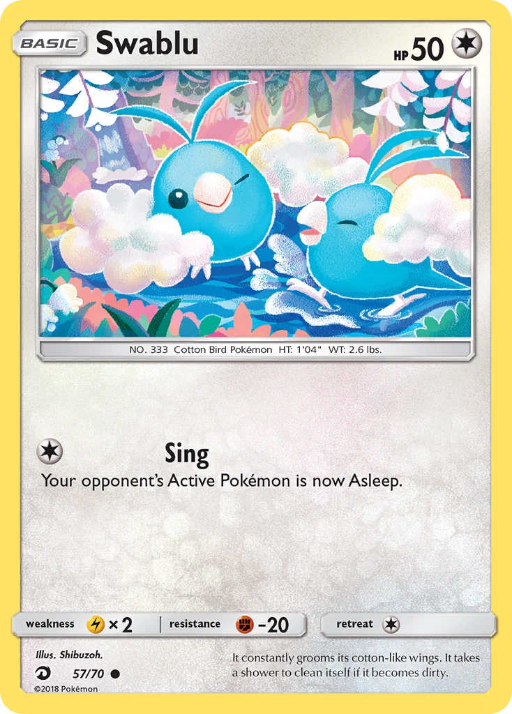57 Swablu – Dragon Majesty