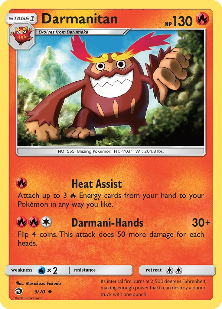 9 Darmanitan – Dragon Majesty