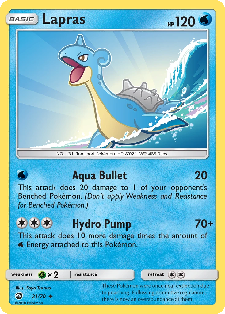 21-RH Lapras – Dragon Majesty