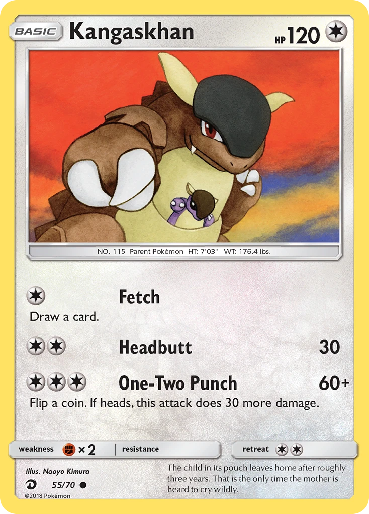 55-RH Kangaskhan – Dragon Majesty