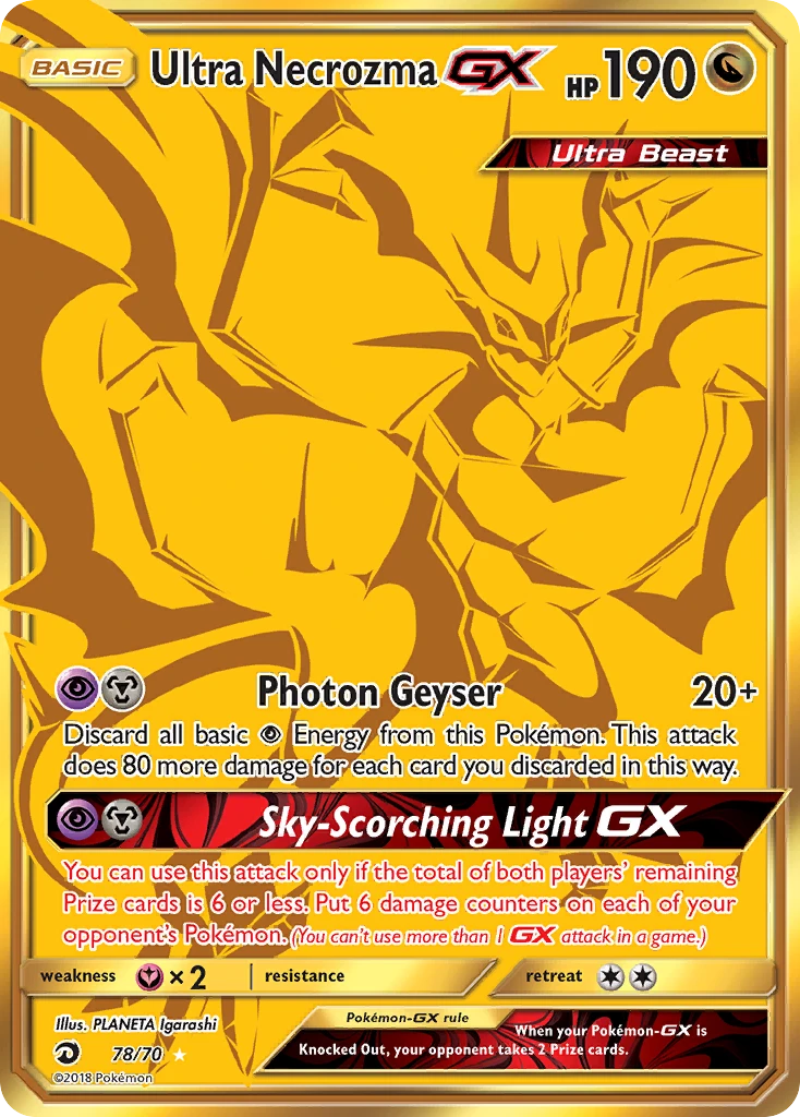 78 Ultra Necrozma GX – Dragon Majesty