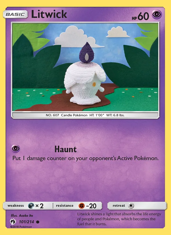 101 Litwick – Lost Thunder