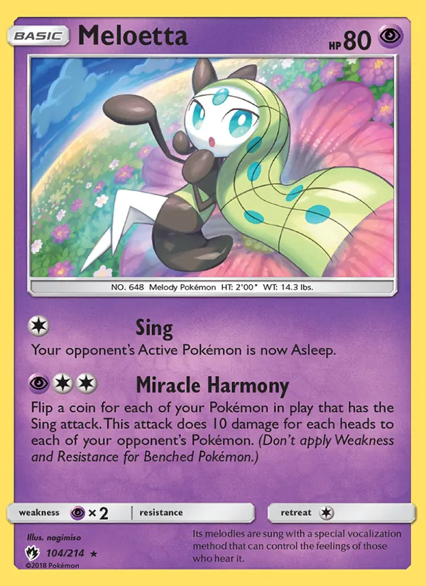 104 Meloetta – Lost Thunder