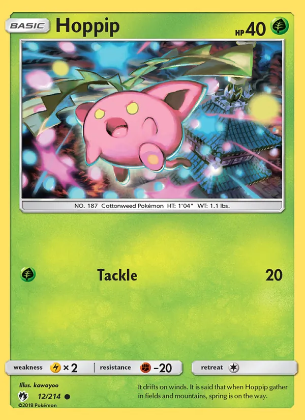 12 Hoppip – Lost Thunder