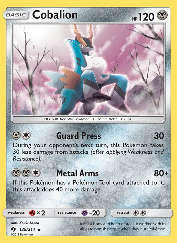 129 Cobalion – Lost Thunder