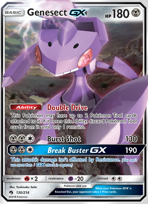 130 Genesect GX – Lost Thunder