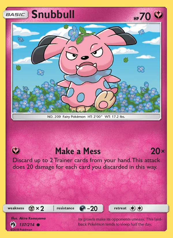 137 Snubbull – Lost Thunder